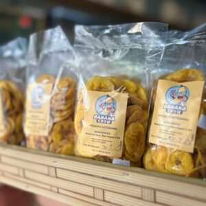 Chips de Banana da Terra Artesanal