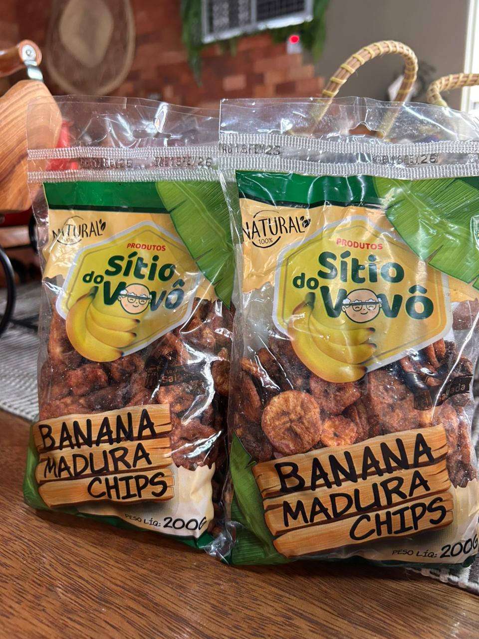 Banana Madura Chips