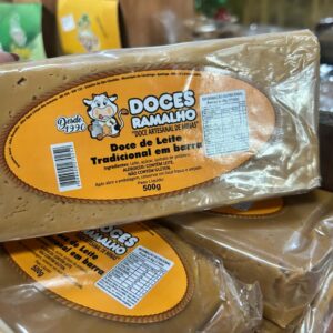 Doce de Leite Tradicional em Barra