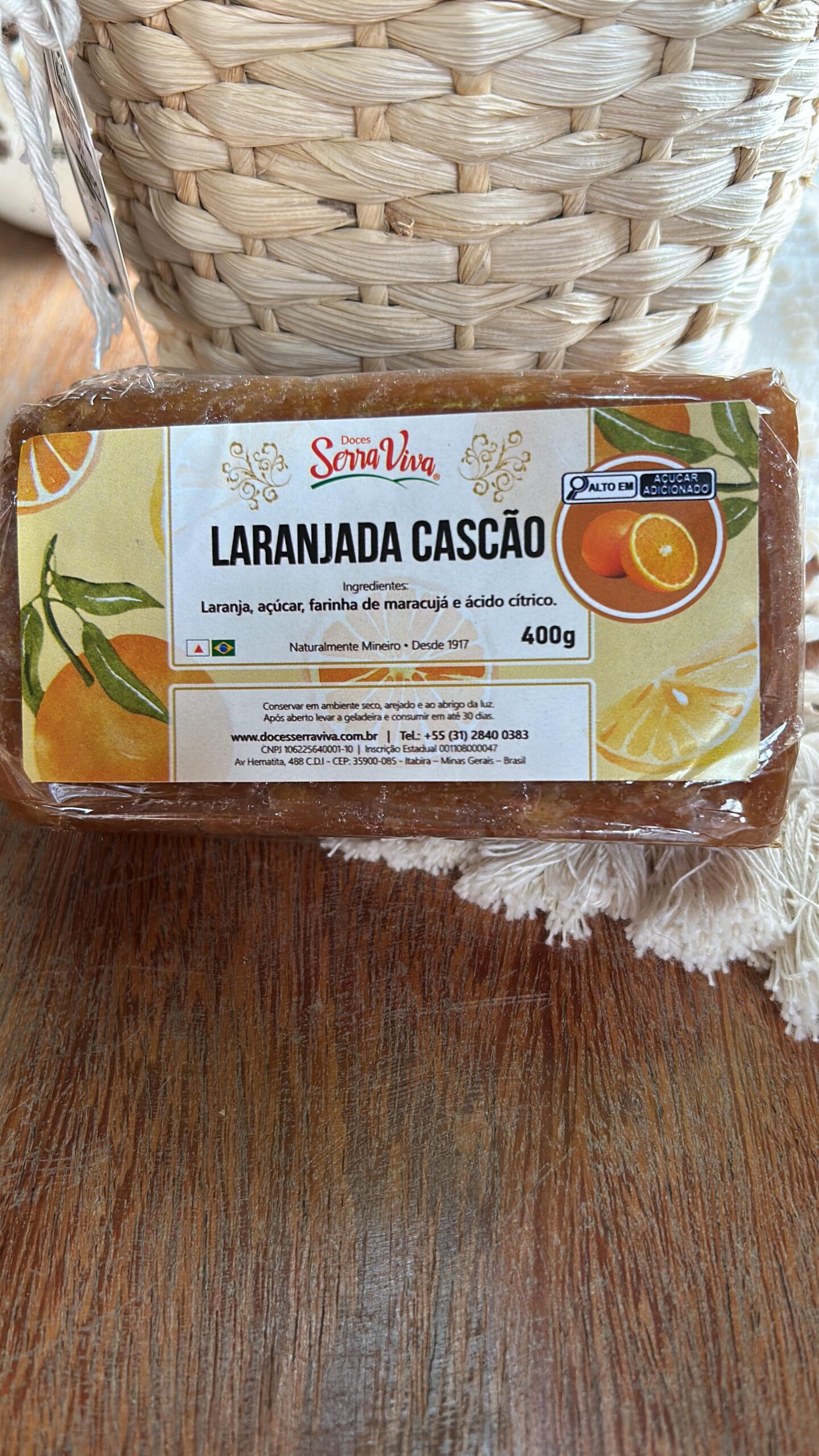 Laranjada Cascão Serra Viva